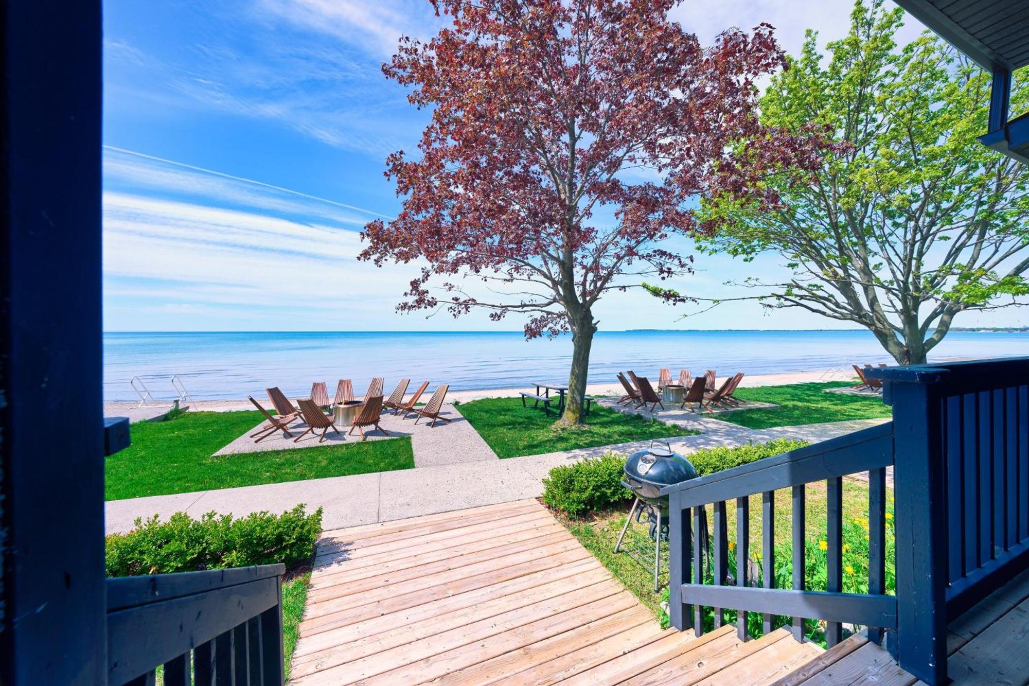 The Long Beach Resort - Beachfront Cottages & Townhouse Suites Wainfleet Eksteriør billede